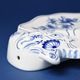 Elephant ear bowl flat 31 cm, Original Blue Onion Pattern