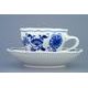 Cup and saucer C + C 250 ml / 15,5 cm for tea, Original Blue Onion Pattern, QII