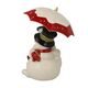 Snowmen figurine Winter Love 11 / 10 / 14.5cm, stoneware, Goebel