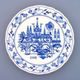 Annual plate 1992 Prague 24cm, Original Blue Onion Pattern