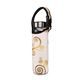 Glass bottle with neoprene sleeve Gustav Klimt - The Kiss 9 / 7,5 / 26,5 cm, G. Klimt, Goebel