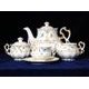 Tea set for 6 persons Elizabeth, Thun Studio, Luxury Porcelain