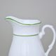7047703: Creamer 250 ml, Thun 1794, karlovarský porcelán, NATÁLIE light green lines