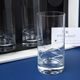 Chic 300 ml, broušené sklenice s křišťálky na vodu a limonádu, 6 ks., Brilant