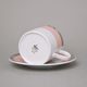 Cairo 29510: Cup tall 230 ml plus saucer 150 mm, Thun 1794 Carlsbad porcelain