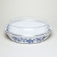 Baking bowl oval 31 cm with glass lid, Original Blue Onion Pattern