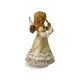 Angel playing Silent night 8.5 / 9 / 16.5 cm, stoneware, Goebel