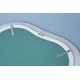 Mirror wall 40 x 37 cm, Original Blue Onion Pattern