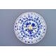 Plate 24 cm with hole (spare part) for 3 pcs. compartment dish, Original Blue Onion pattern