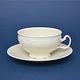 Cup tea 275 ml / saucer 18 cm, Thun 1794, BERNADOTTE ivory