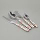 24 pcs. cutlery set, BISTROT Roses collection, decor 14014, NEVA