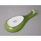 Ladle rest 21 x 10 cm, Christmas snowman, new bone china, EGAN