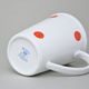 Hrnek Erin 12 cm 420 ml, ČERVENÉ PUNTÍKY, Český porcelán a.s.