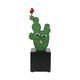 Figurka Kaktus v Texasu 7,5 / 7 / 22 cm, porcelán, J. Rizzi, Goebel