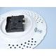 Clock perforated 18 cm + Clockwork, Original Blue Onion Pattern