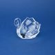 Mistička labuť 11 x 9 cm, brus Hvězda, Bohemia Crystal