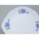 Cake set fro 6 persons, Thun 1794 Carlsbad porcelain, BERNADOTTE Forget-me-not-flower