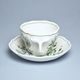 Cup A/1 0,12 l + saucer A/1 13 cm, Original Green Onion pattern