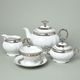 Tea set for 6 pers., Marie Louise 88042 platinum, Thun 1794 a.s.