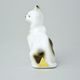 Cat 8,3 x 4,5 x 4 cm, Luxor, Porcelain Figures Duchcov