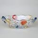 Mísa oválná Ocean 37 x 23 x 11 cm barevná - křišťálová, Jihlavské sklárny Bohemia 1845