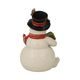 Snowman figurine Moving into Winter Home 8.5 / 8 / 13.5cm, stoneware, Goebel