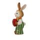Figurka zajíčka se srdcem 5,5 / 5 / 12 cm, kamenina, Goebel