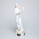 Violin player Rococo 20 cm, white + gold, Porcelain Figures Duchcov Royal Dux