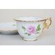 Cup and Saucer Rose, Meissen Porcelain