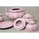 Tea set for 6 pers. Sonata decor 158, Leander 1908, Rose china