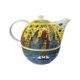 Teapot with warmer My New York City Sunset 1,2 l, fine bone china, J. Rizzi, Goebel