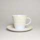 Tea cup and saucer 220 ml, Thun 1794 Carlsbad porcelain, TOM 29958