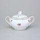 Sugar bowl with handles 300 ml, Hazenka, Cesky porcelan a.s.