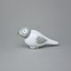 Porcelain Decoration - Bird, 11,5 x 6 x 5 cm, Diff. colors, Goldfinger porcelain