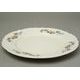 Plate dining 27 cm, Thun 1794 Carlsbad porcelain, BERNADOTTE ivory + flowers