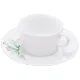 12 pcs. MEISSEN® Cosmopolitan Giant Bloom & Mesh Green Starter Set, Meissen porcelain