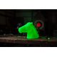 Bust of a horse (uranium glass), Janov Glassworks