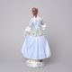 Lady Rococo 17 x 12,5 x 31,5 cm, Luxor, Porcelain Figures Duchcov