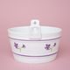 Tub round 15 x 8 cm, Violet, Cesky porcelan a.s.