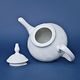 Tea pot 1,2 l, Thun 1794 Carlsbad porcelain, BERNADOTTE white