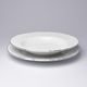 Plate set 12 pcs., Thun 1794 Carlsbad porcelain, BERNADOTTE platinum