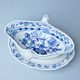 Sauceboat oval with stand 550 ml, Original Blue Onion Pattern