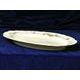 Dish oval 36 cm, Thun 1794 Carlsbad porcelain, BERNADOTTE ivory + flowers