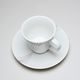 Šálek a podšálek kávový 150 ml, Thun 1794, karlovarský porcelán, TOM 29951