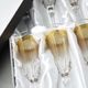Astra Gold: Champagne flute 180 ml Adagio, 1 pcs. Rio Golden crystal decor