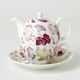 Sweet pea: Tea for one set, English Fine Bone China, Roy Kirkham China