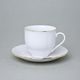 Cup 200 ml + saucer 14,5 cm, HC001 gold, Elizabeth