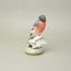Bullfinch bird 12,5 x 10,5 x 19,5 cm, Porcelain Figures Duchcov