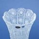 Crystal Hand Cut Vase, 205 mm, Crystal BOHEMIA