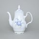 Pot coffee 1,2 l, Thun 1794 Carlsbad porcelain, BERNADOTTE Forget-me-not-flower